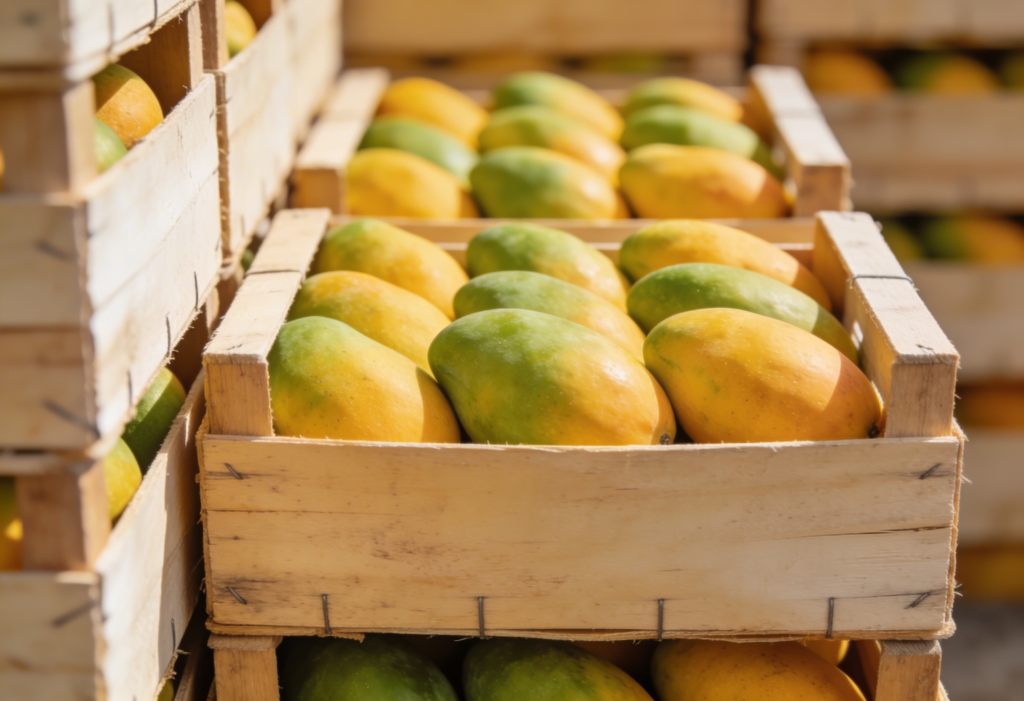 مانجو مصرية طازجة عالية الجودة جاهزة للتجميد والتصدير